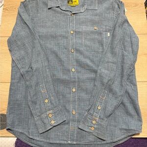 I~tal Eco Friendly Design Men's Casual Button Down Shirt Hemp/Organic Cotton